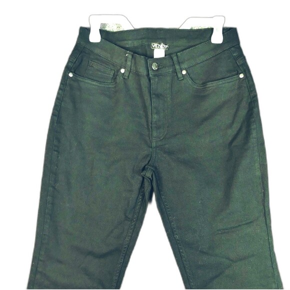 Venus Black Jeans Women's 12R Boot Cut Stretch Button Zip Fly 5 Pocket nwot - Picture 2 of 10